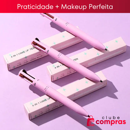 Caneta Maquiadora 4 Em 1 À Prova D'Água | Beauty Pen™+  Kit de Maquiagem Completo