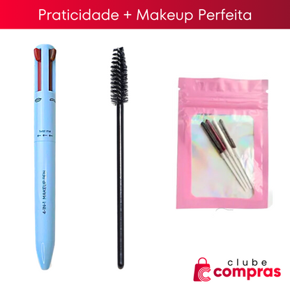 Caneta Maquiadora 4 Em 1 À Prova D'Água | Beauty Pen™+  Kit de Maquiagem Completo