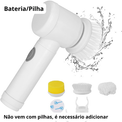 CleanMax™ 2.0 Escova Limpadora Elétrica Multifuncional 3 em 1