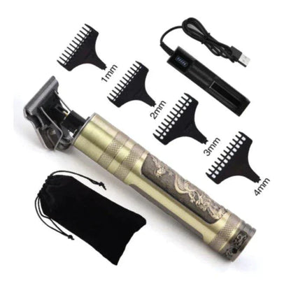 Barbeador Masculino Titanium com 4 Pentes